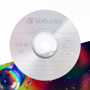 CD и DVD от ведущего производителя Verbatim