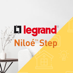 Новая коллекция электроустановочных изделий Legrand Niloe Step