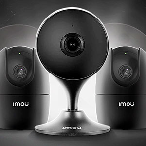 Видеокамеры Imou в стильном чёрном цвете