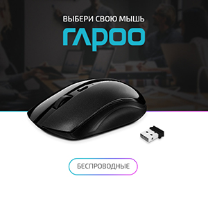 Мышки Rapoo для каждого